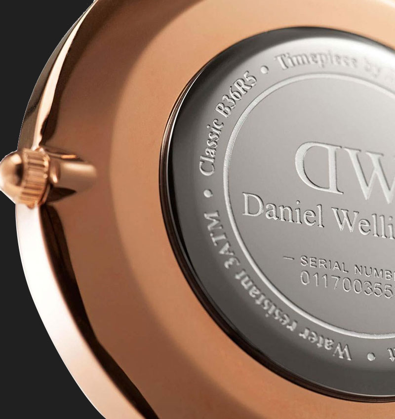 Montre daniel wellington classic black sheffield 36