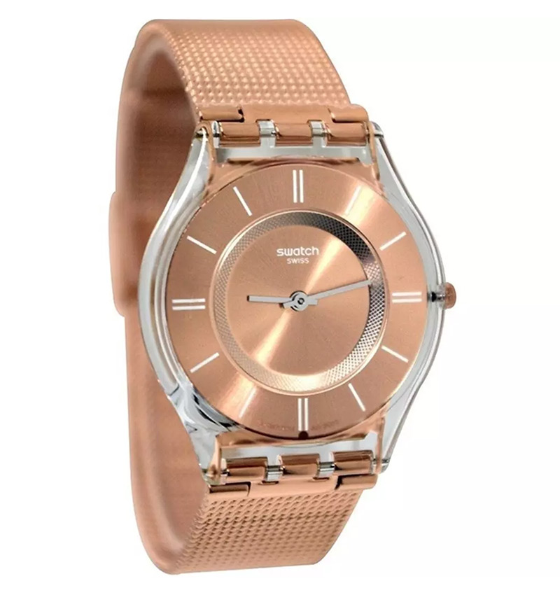 montre femme swatch hello darling sfp115m