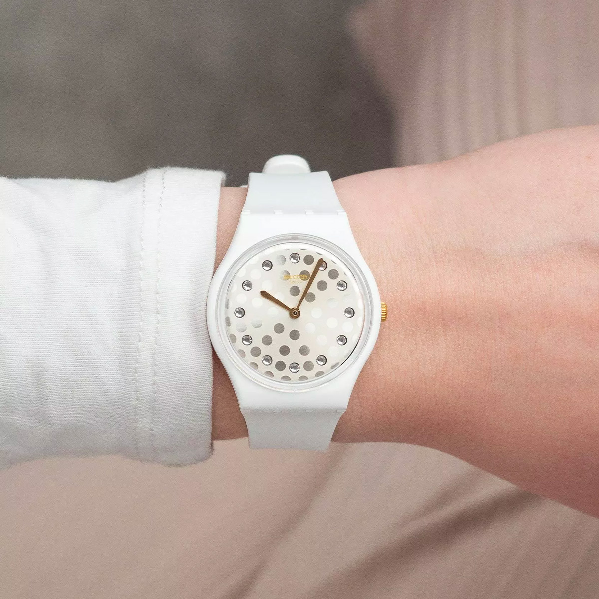 Montre femme swatch gent so31w109