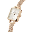 Montre femme daniel wellington quadro mini melrose champagne