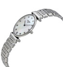 Montre femme longines la grande classique avec diamants l45124876