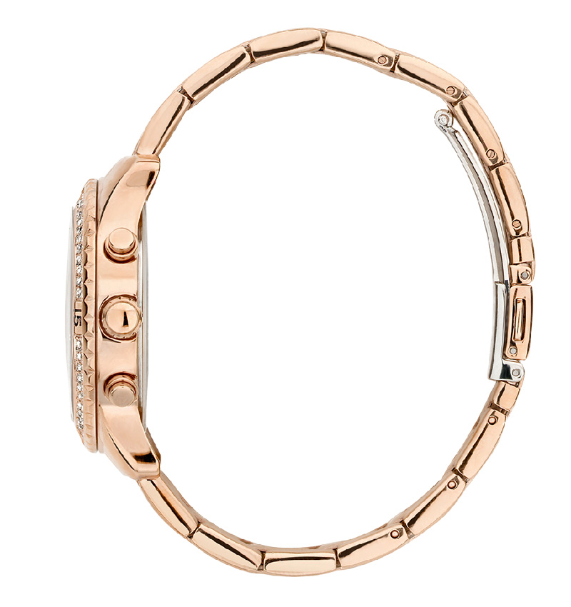 Montre femme guess confetti dorée