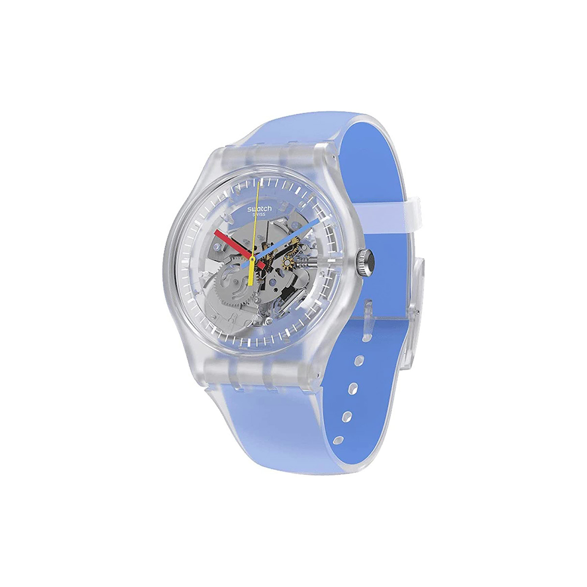 Montre unisexe swatch clear suok156