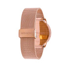 Montre Femme Calvin Klein minimale Maille Or Rose