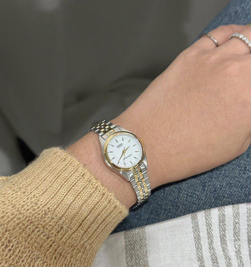 montre femme casio ltp-1129g-7ardf