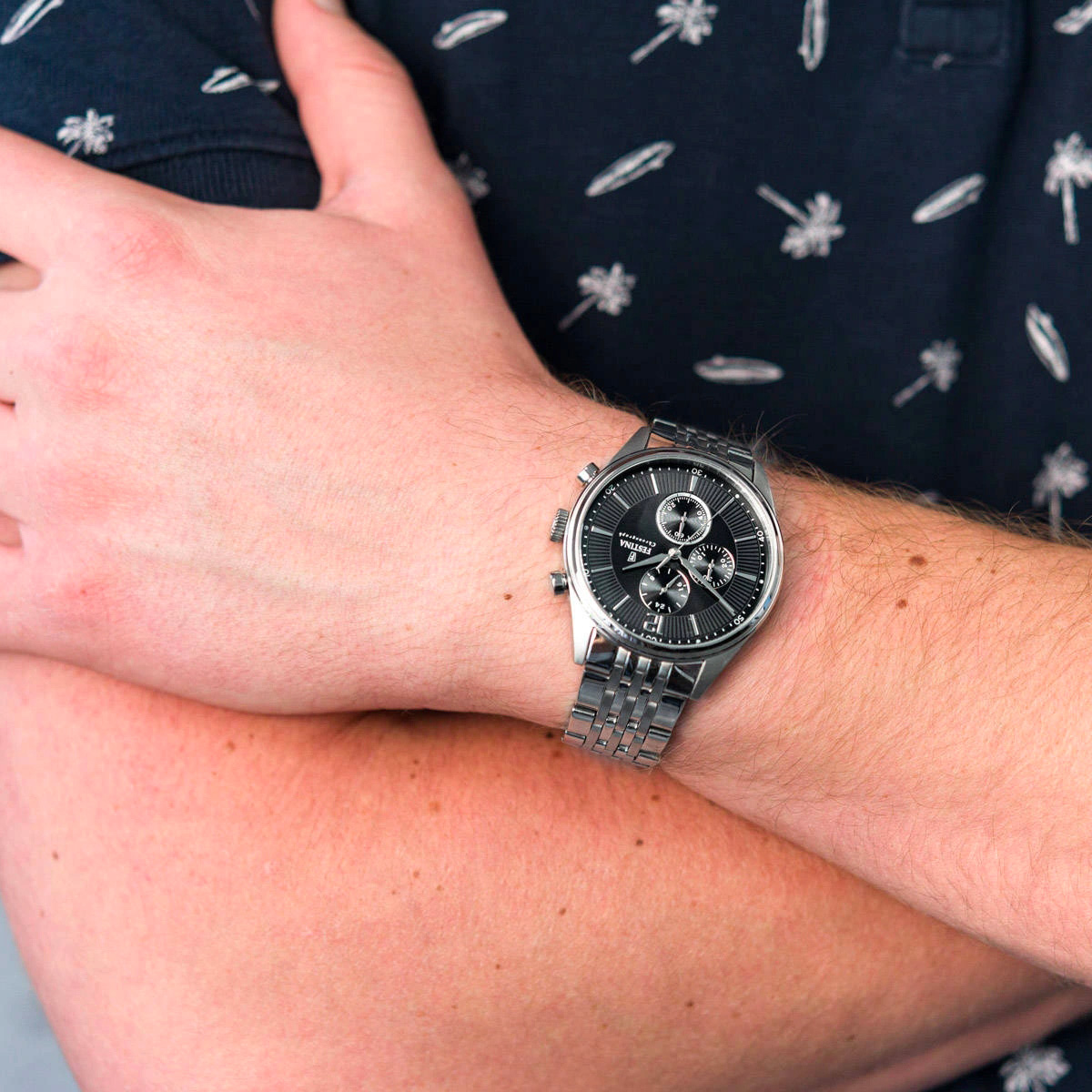 Montre homme festina timeless chronograph f202854