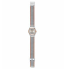 Montre femme swatch silver jacket yss327m