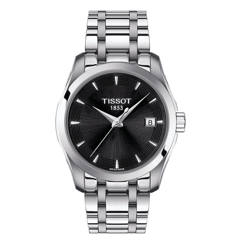 montre femme tissot couturier t0352101105101