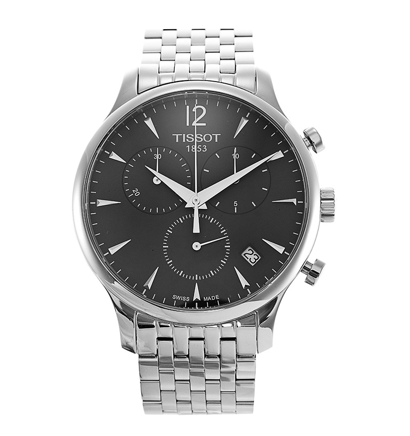 montre homme tissot tradition chronograph t0636171106700