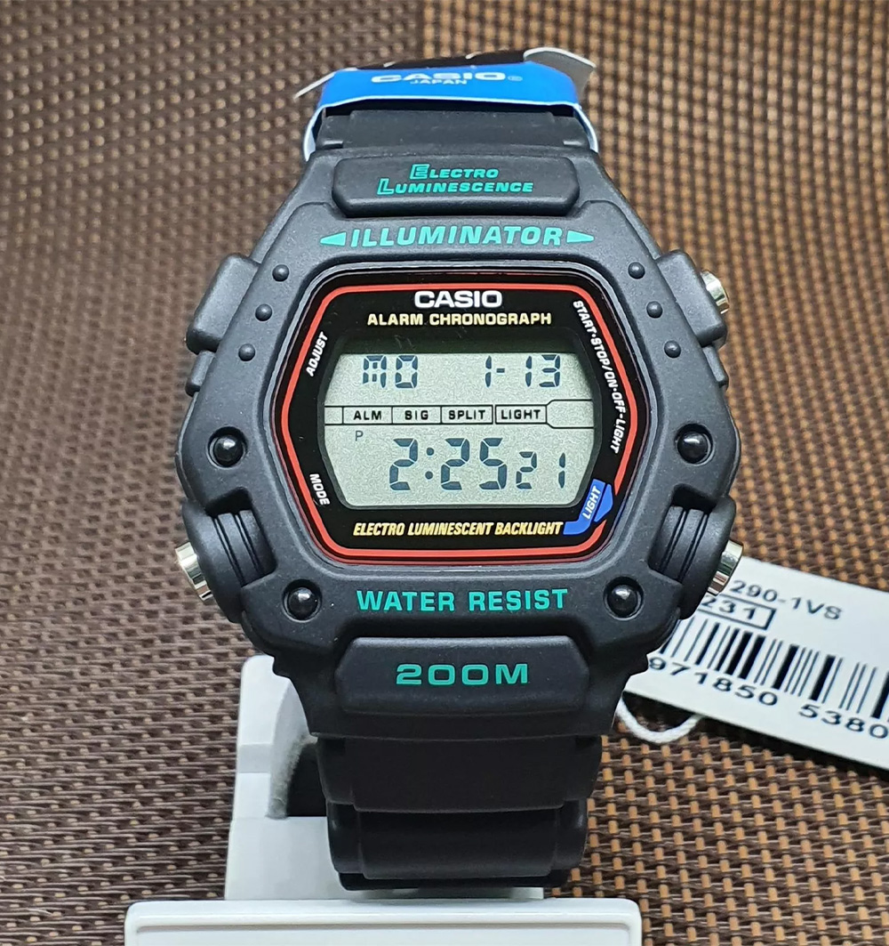 montre casio homme digital dw290-1v