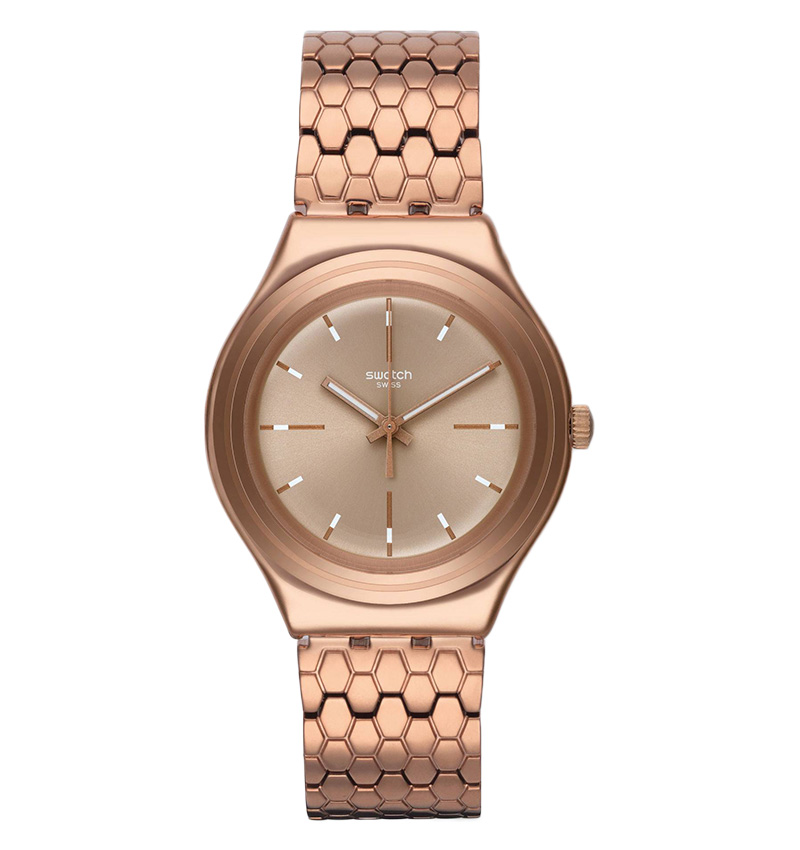 montre femme swatch bronzilla