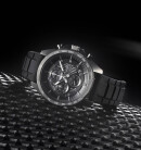 Montre homme seiko silicone noir chrono sports ssb327p1