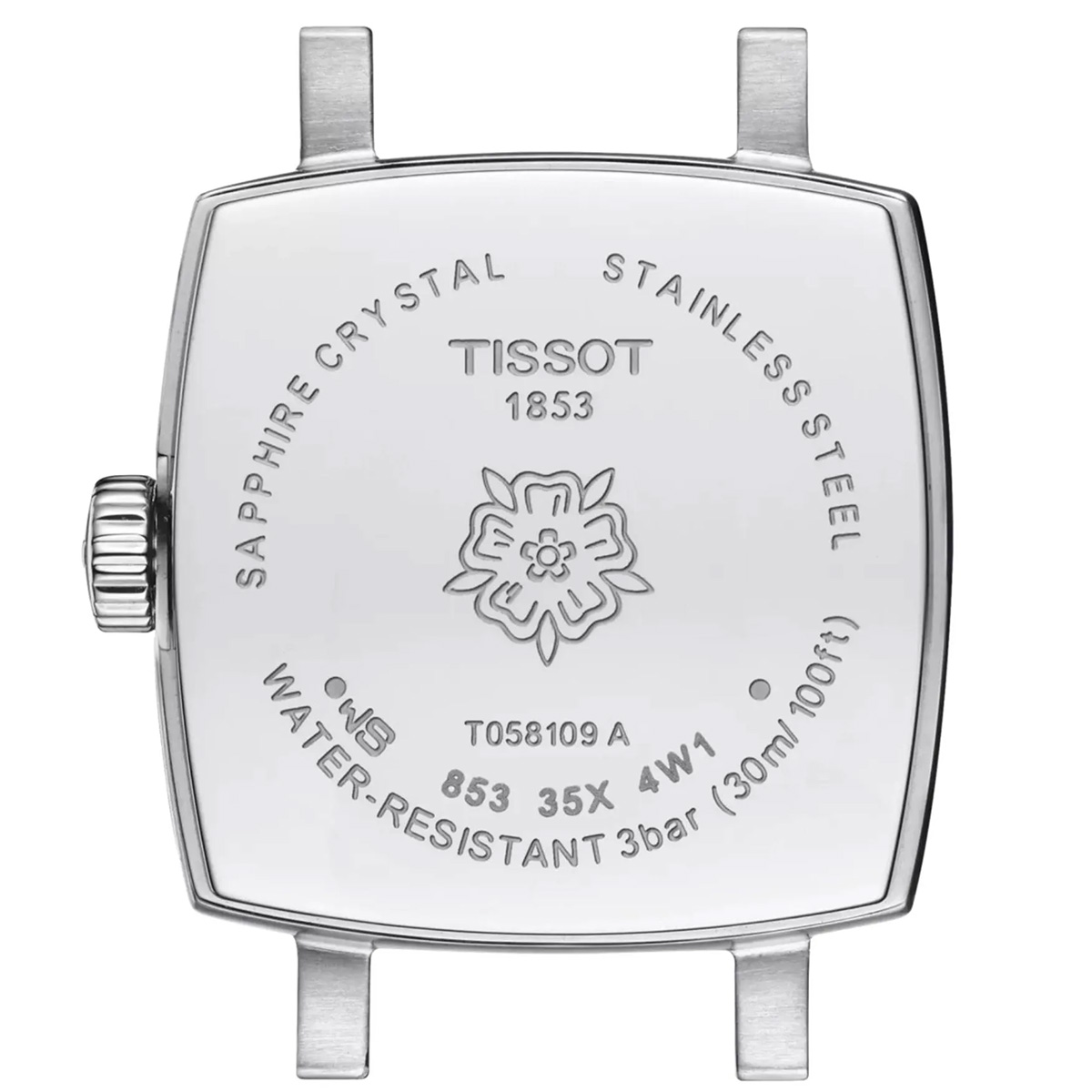 Montre femme tissot lovely square t058.109.11.036.00