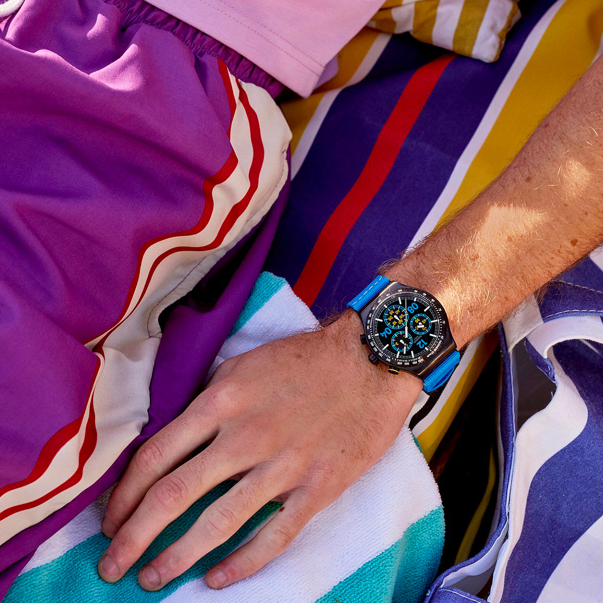 Montre unisexe swatch irony chrono yvb100