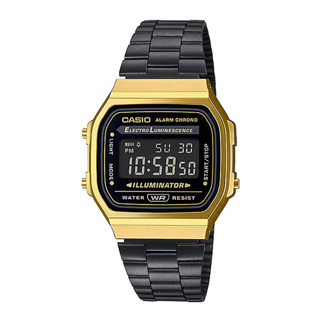 montres unisexe casio a168wegb