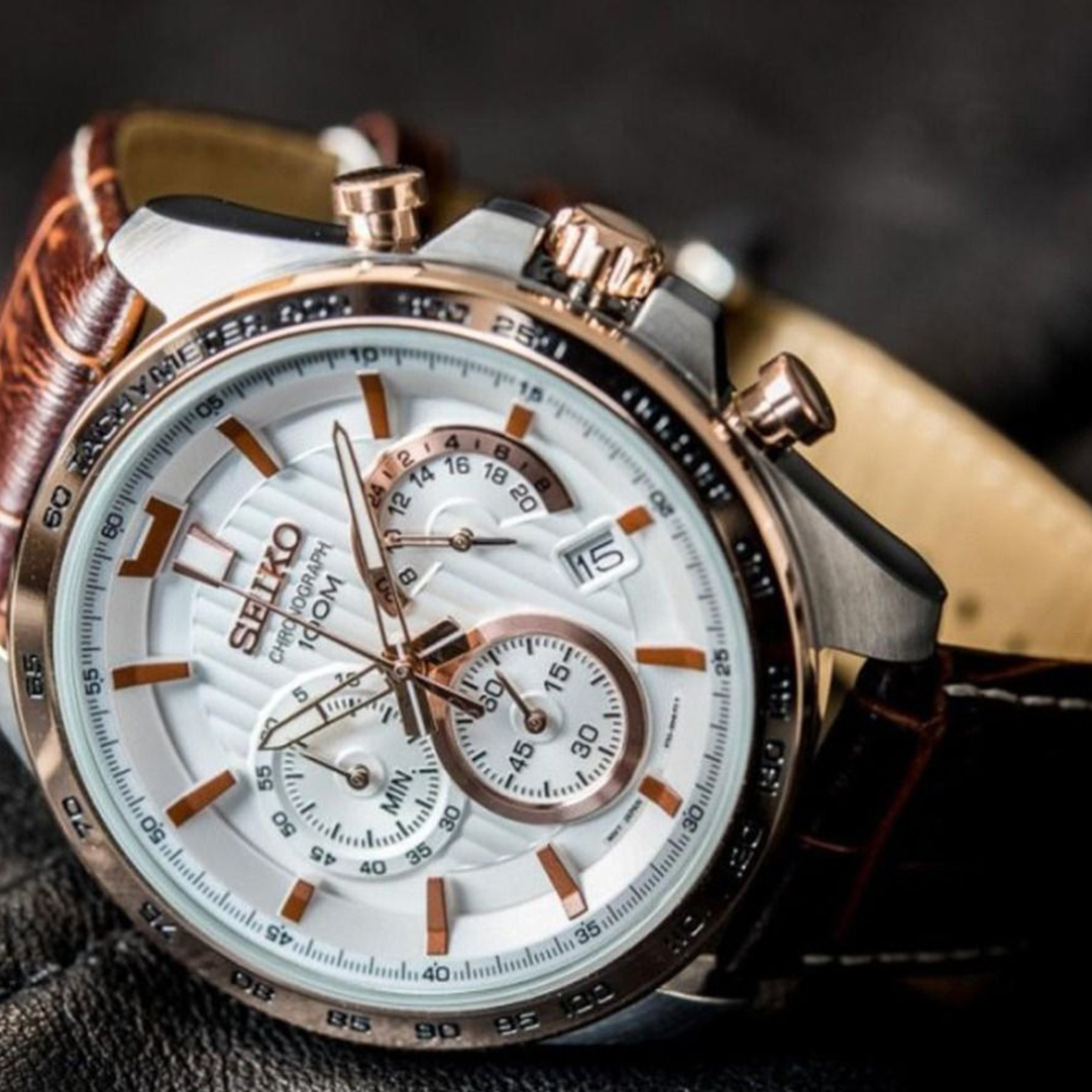 Montre homme seiko ssb306p1