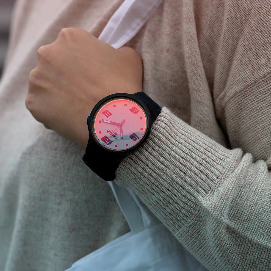 Montre femme swacth so27b121