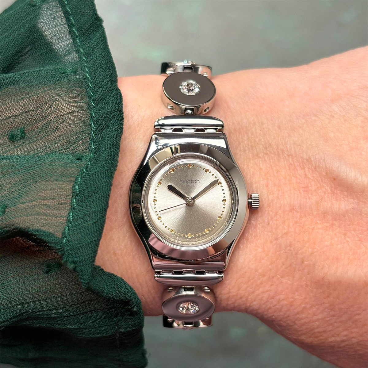 Montre femme swatch irony lady yss317g