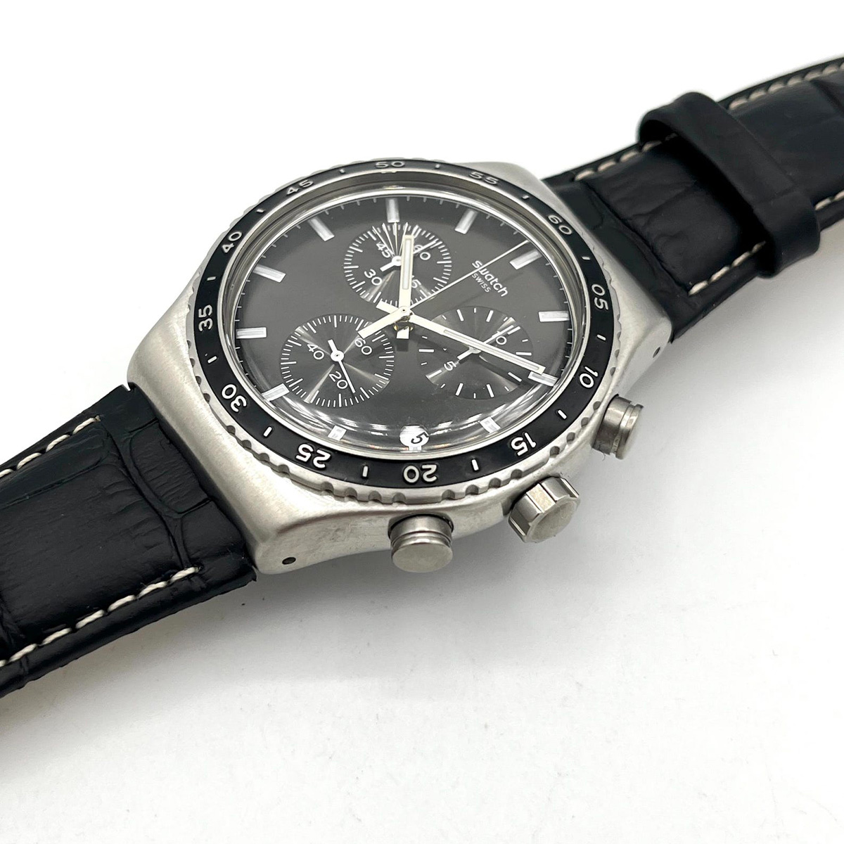Montre homme swatch irony chrono yvs495