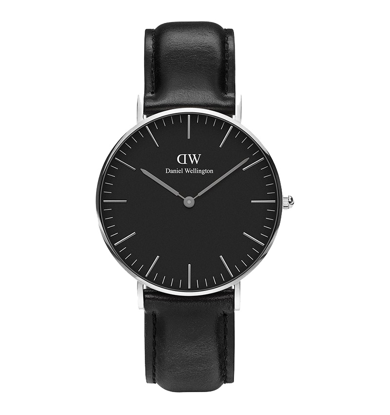 Montre daniel wellington classic black sheffield 36