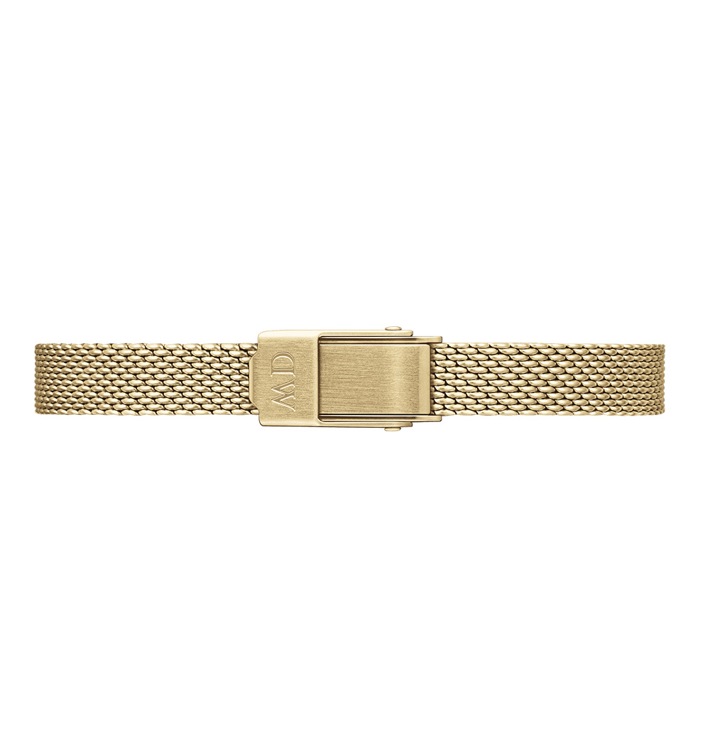 Montre femme daniel wellington quadro mini evergold amber