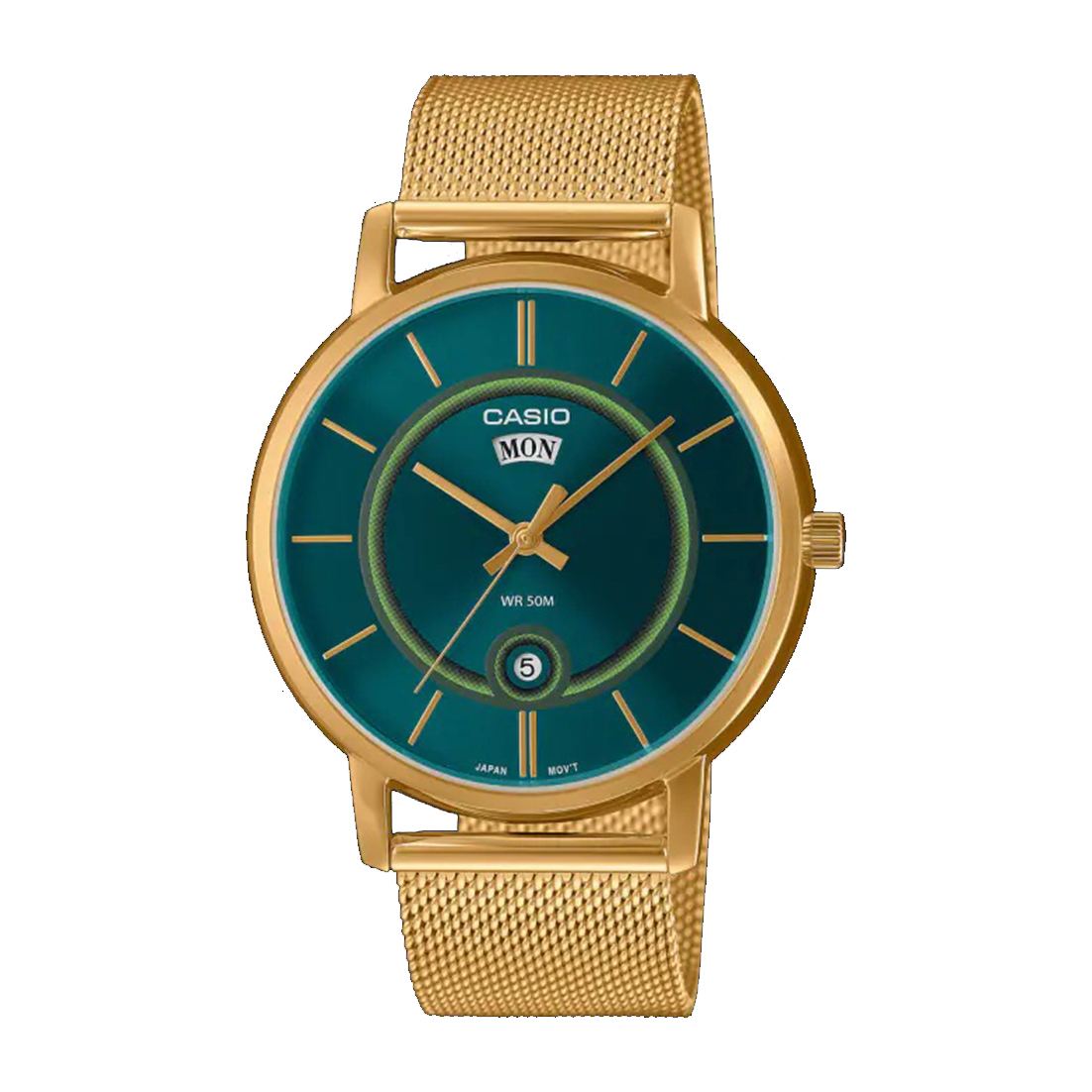 montre homme casio mtpb120mg3avdf