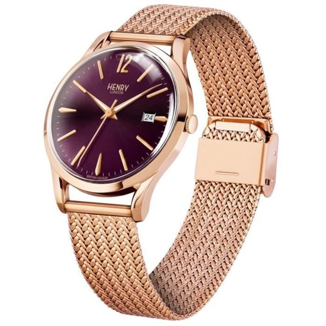Montre femme henry london hl39-m-0078