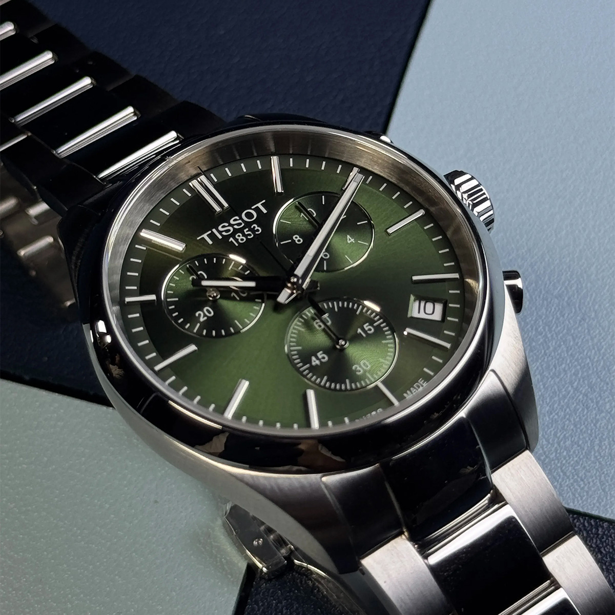 Montre homme tissot pr 100 chronograph t150.417.11.091.00