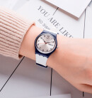 Montre femme swatch white delight gn720