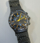 Montre homme swatch reptile orange ycb4017ag