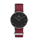 Montre femme daniel wellington classic roselyn noir argent