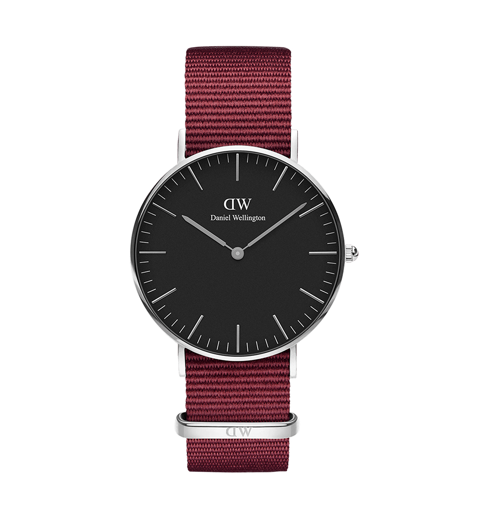 Montre femme daniel wellington classic roselyn noir argent