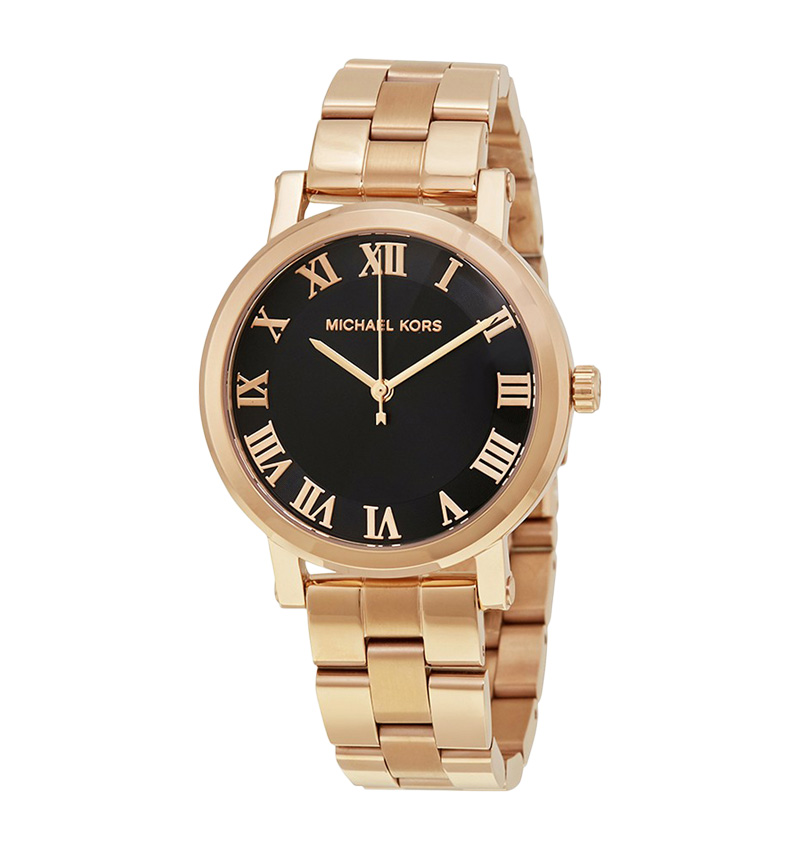 Montre femme michael kors norie black