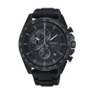 Montre homme seiko silicone noir chrono sports ssb327p1