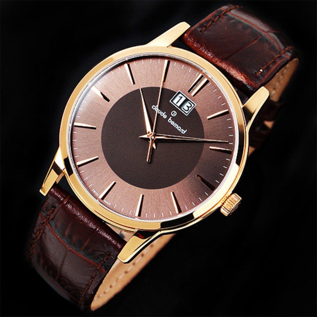 Montre homme claude bernard 63003 37r brir