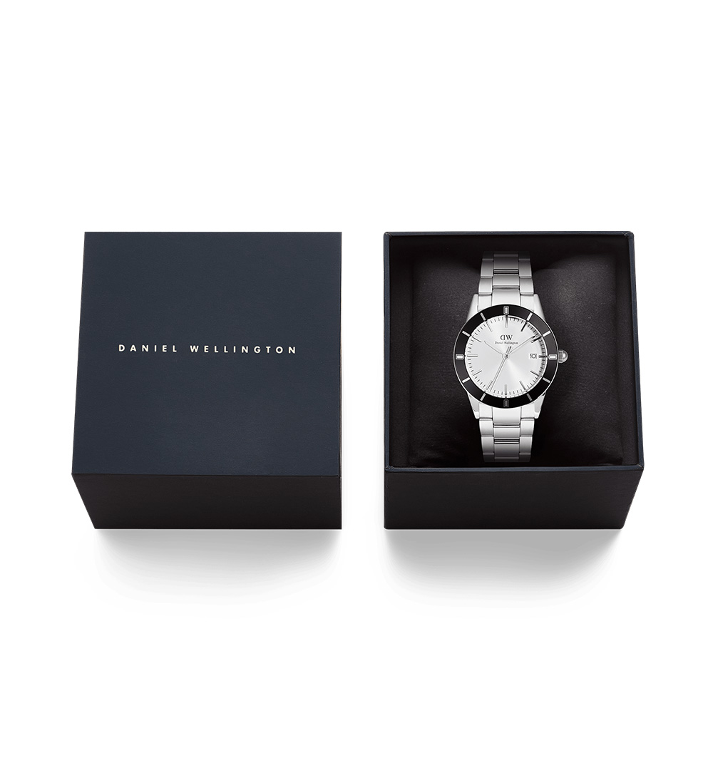 Montre homme daniel wellington iconic paradigma link dw00100819