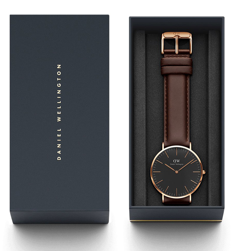Montre daniel wellington classic black bristol 40