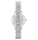 Montre femme emporio armani retro silver
