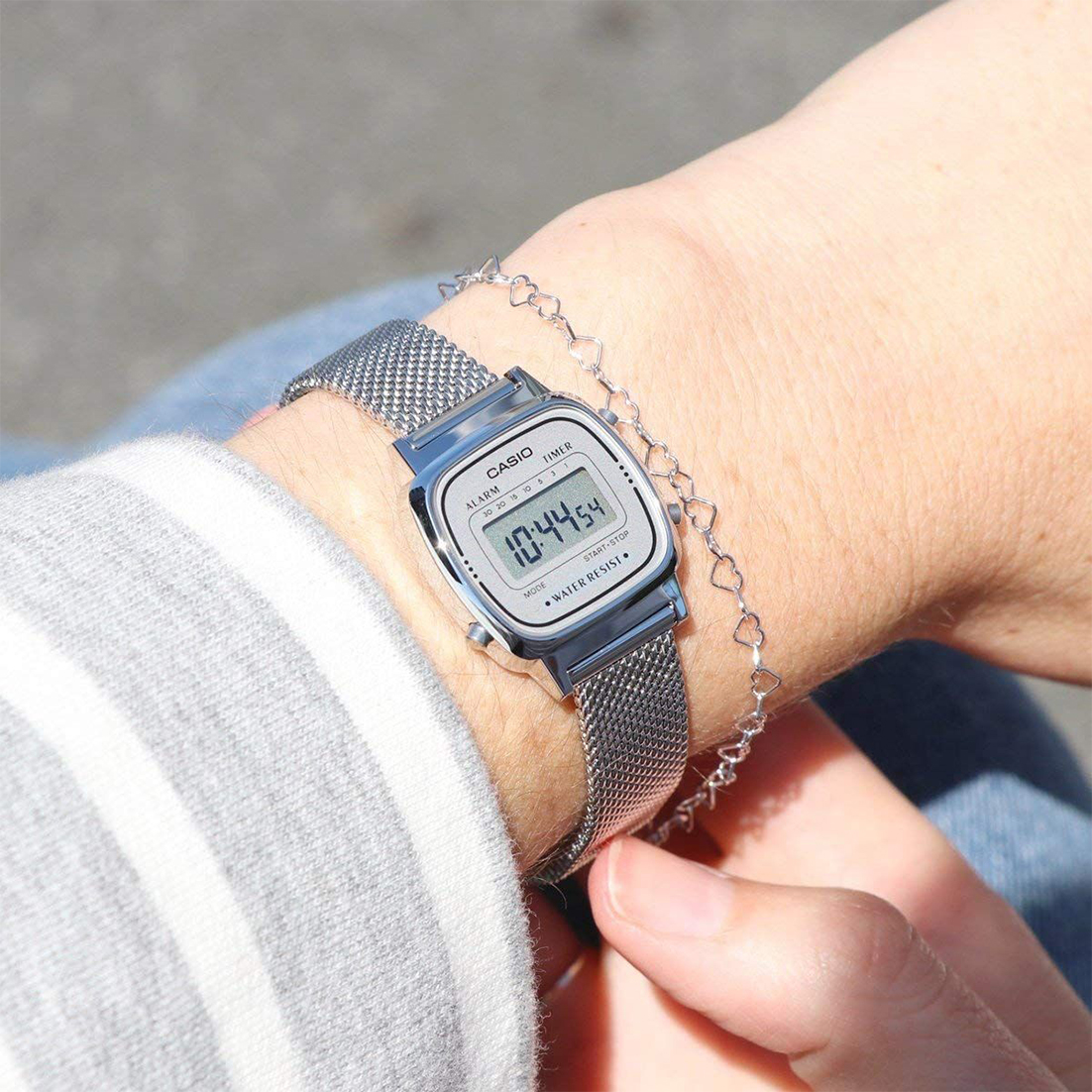 montre femme casio la670wem7ef