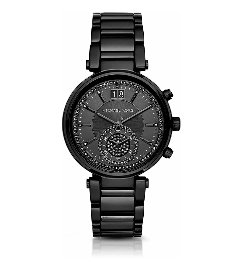 montre femme michael kors sawyer black