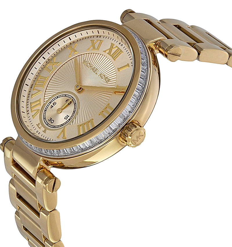 Montre femme michael kors skylar champagne