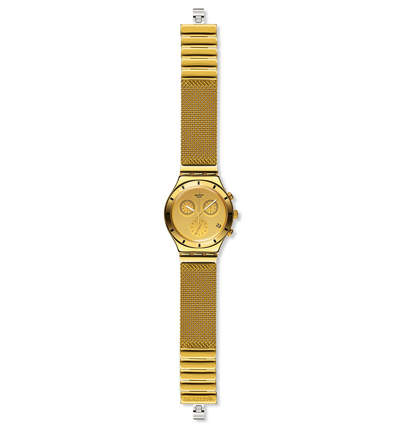 montre mixte swatch golden cover ycg410ga