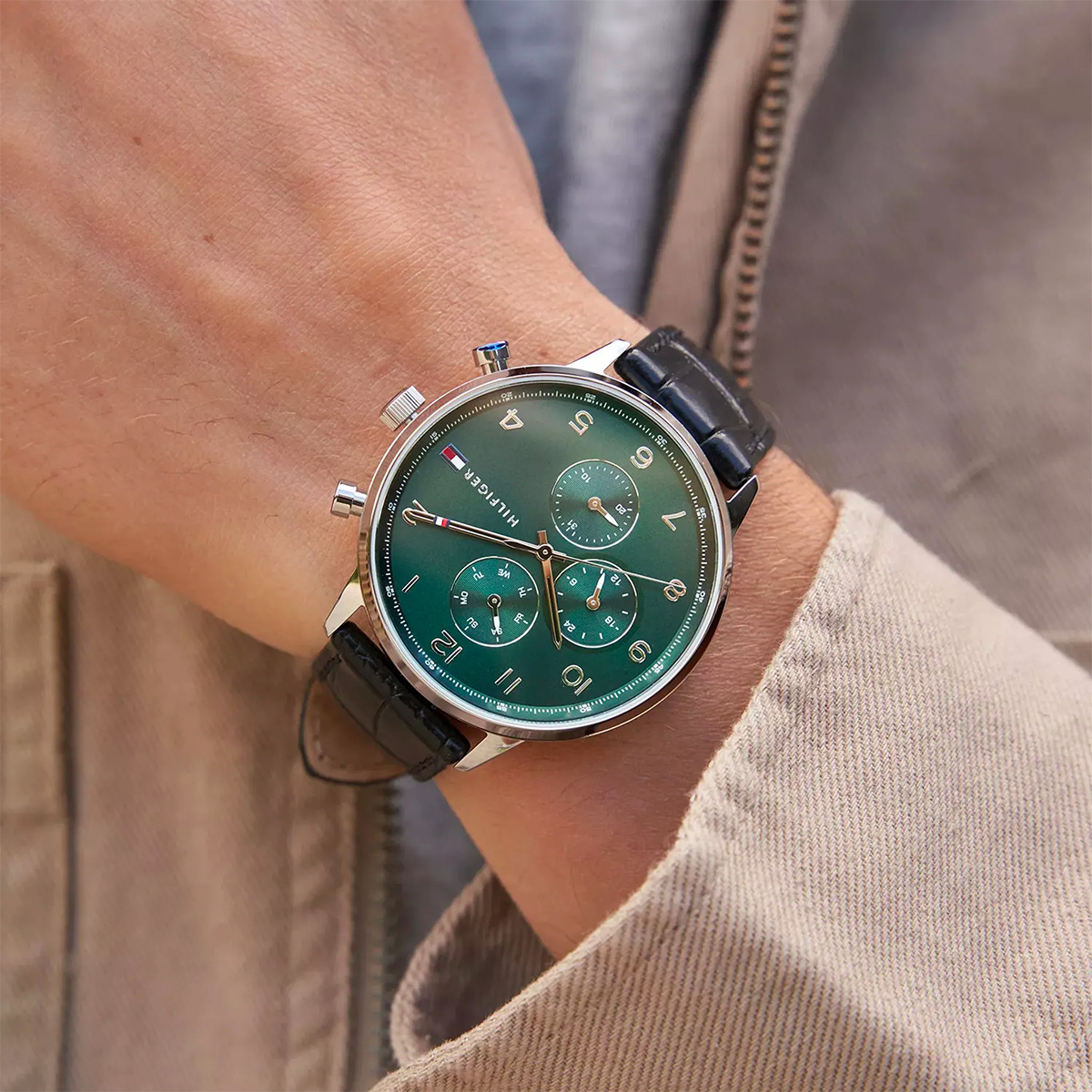 Montre homme tommy hilfiger leonard 1791985