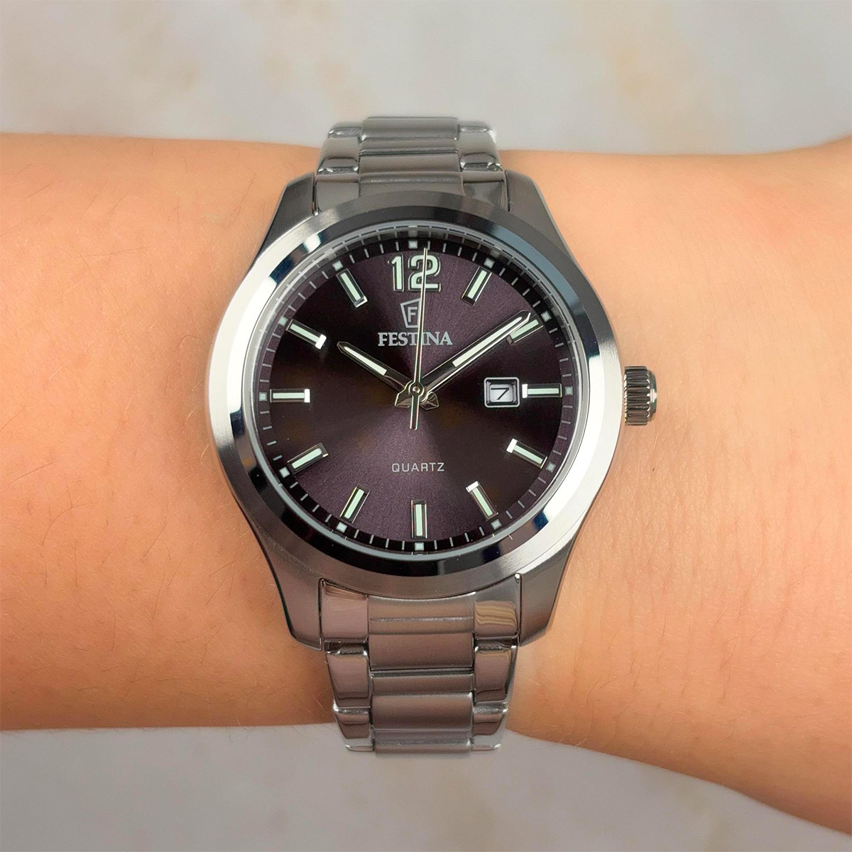 Montre femme festina classic bracelet f207375