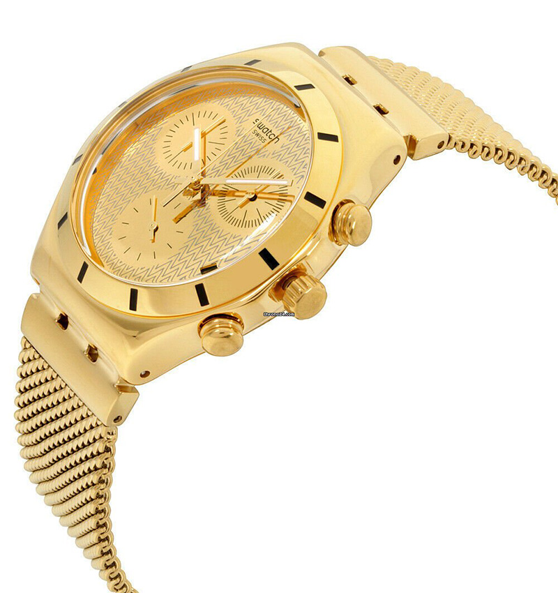 montre mixte swatch golden cover ycg410ga