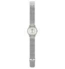 Montre femme swatch metal knit sfm118m