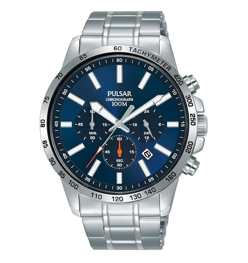 Montre homme sport chrono acier pt3995x1