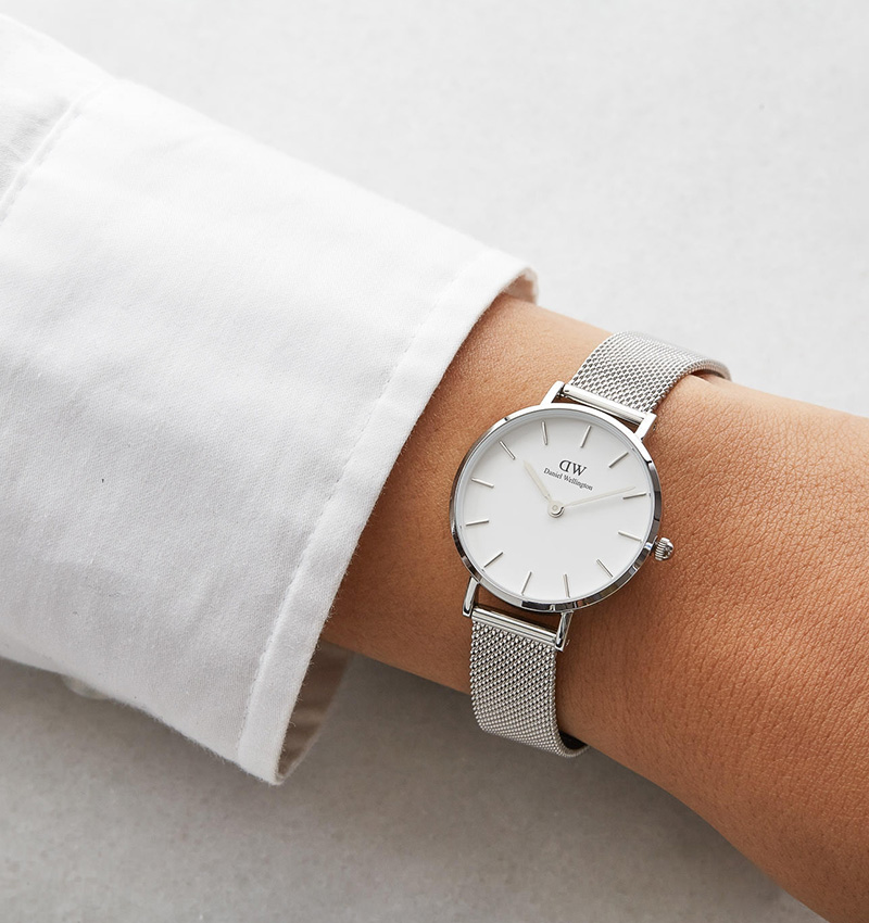 montre femme daniel wellington classique sterling