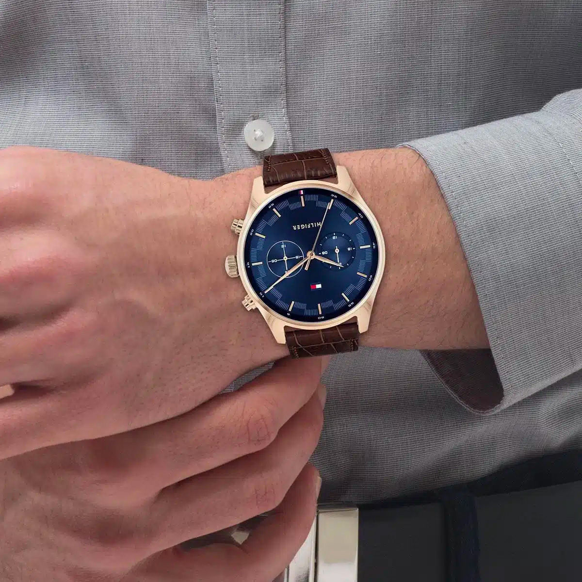 Montre homme tommy hilfiger sawyer 1710423