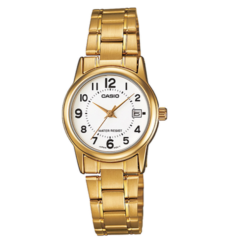 montre femme casio ltp-v002g-7budf